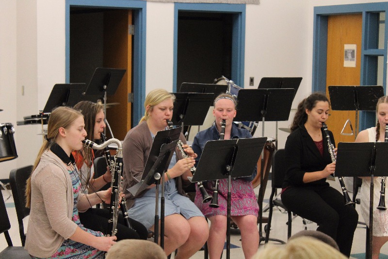 Pierce Public Schools Band, Choir Perform PreContest Recital